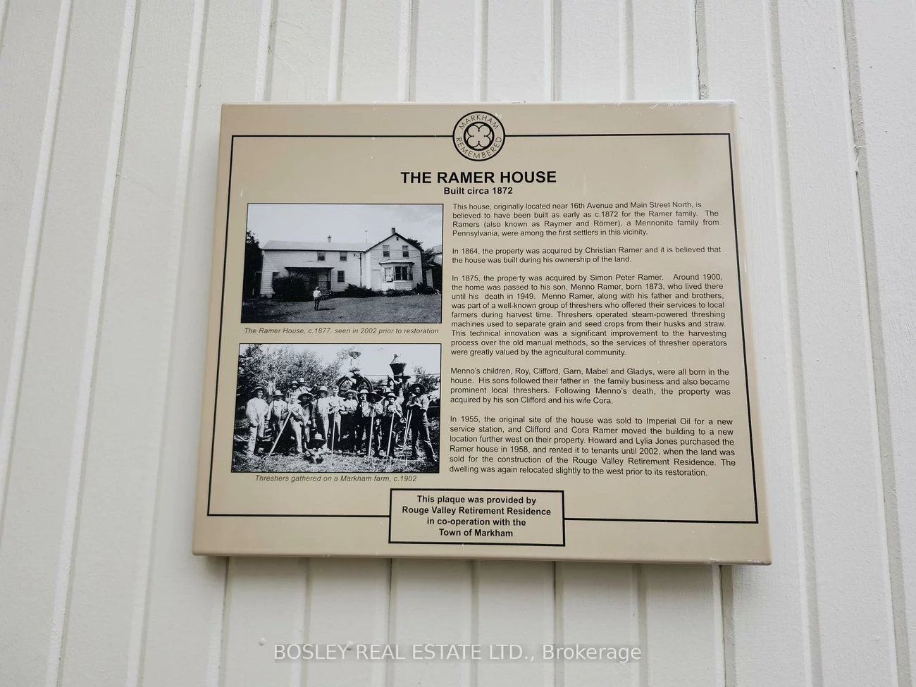 5958, 16th, Wismer, Markham