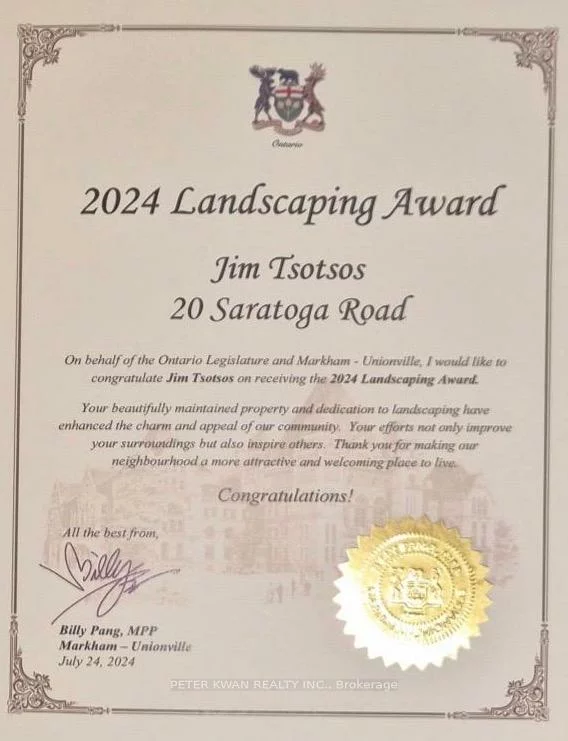 20, Saratoga, Markville, Markham