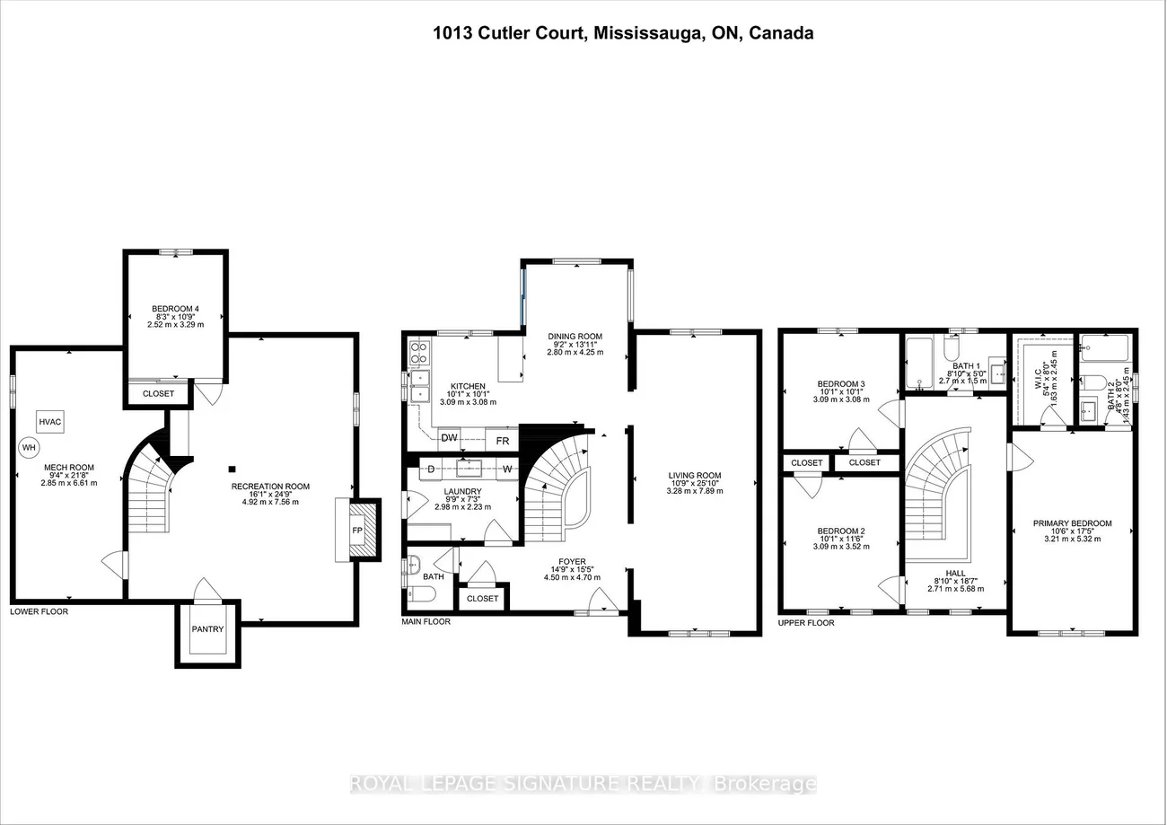 1013, Cutler, Lorne Park, Mississauga