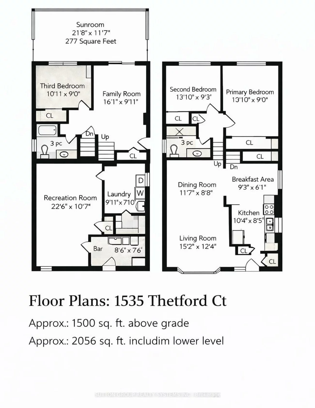 1535, Thetford, Clarkson, Mississauga