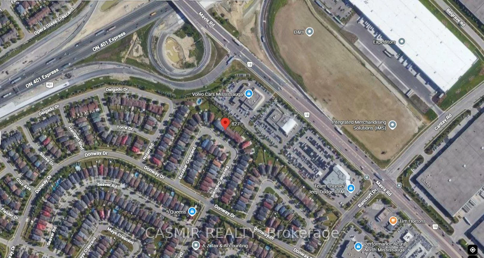 827, Escobar, East Credit, Mississauga