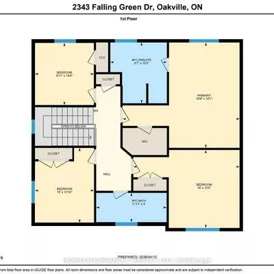 2343, Falling Green, 1019 - WM Westmount, Oakville