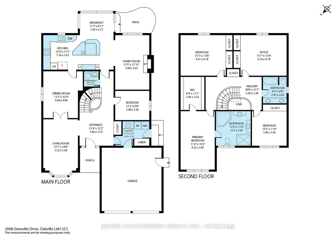 2008, Grenville, 1018 - WC Wedgewood Creek, Oakville