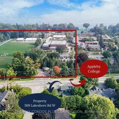 509, Lakeshore, 1017 - SW Southwest, Oakville