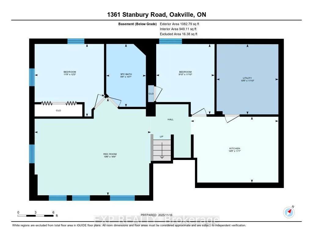 1361, Stanbury, 1020 - WO West, Oakville