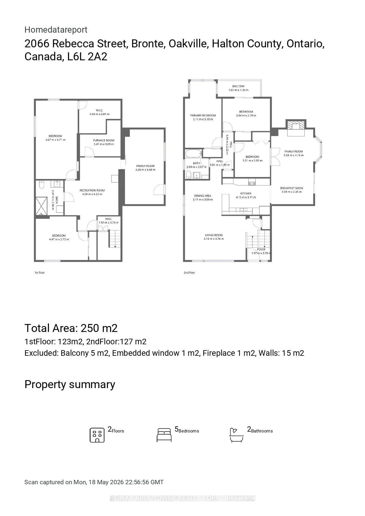 2066, Rebecca, 1001 - BR Bronte, Oakville