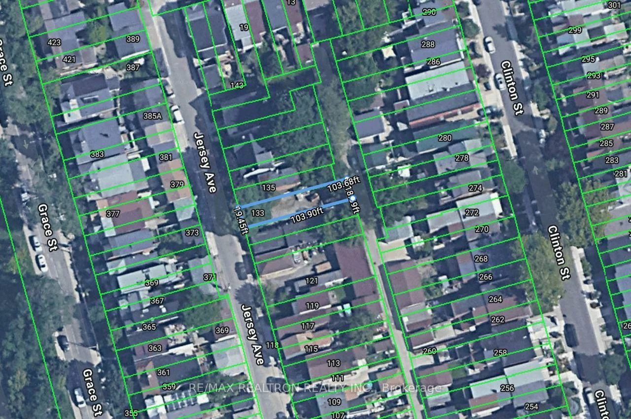 133, Jersey, Palmerston-Little Italy, Toronto