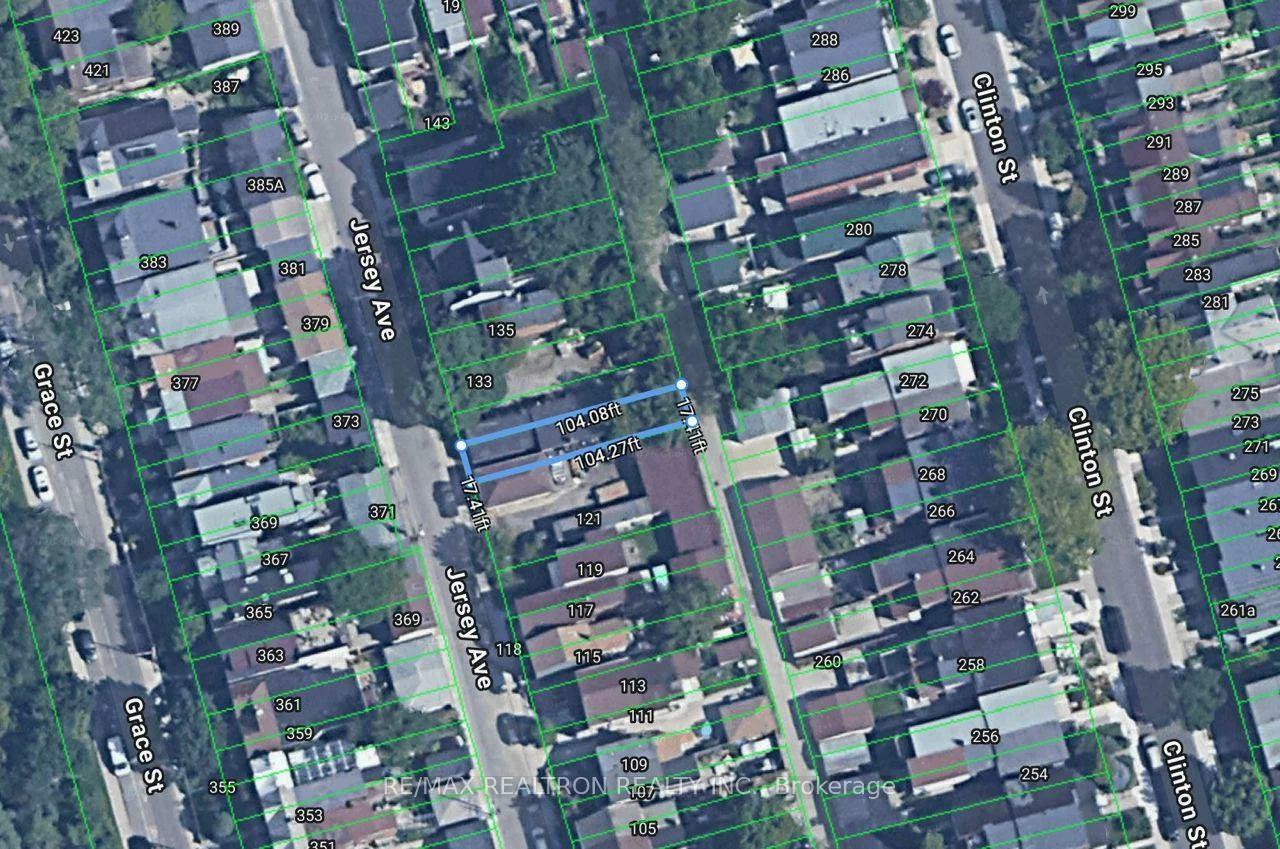 129, Jersey, Palmerston-Little Italy, Toronto