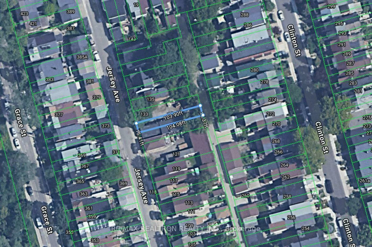 131, Jersey, Palmerston-Little Italy, Toronto