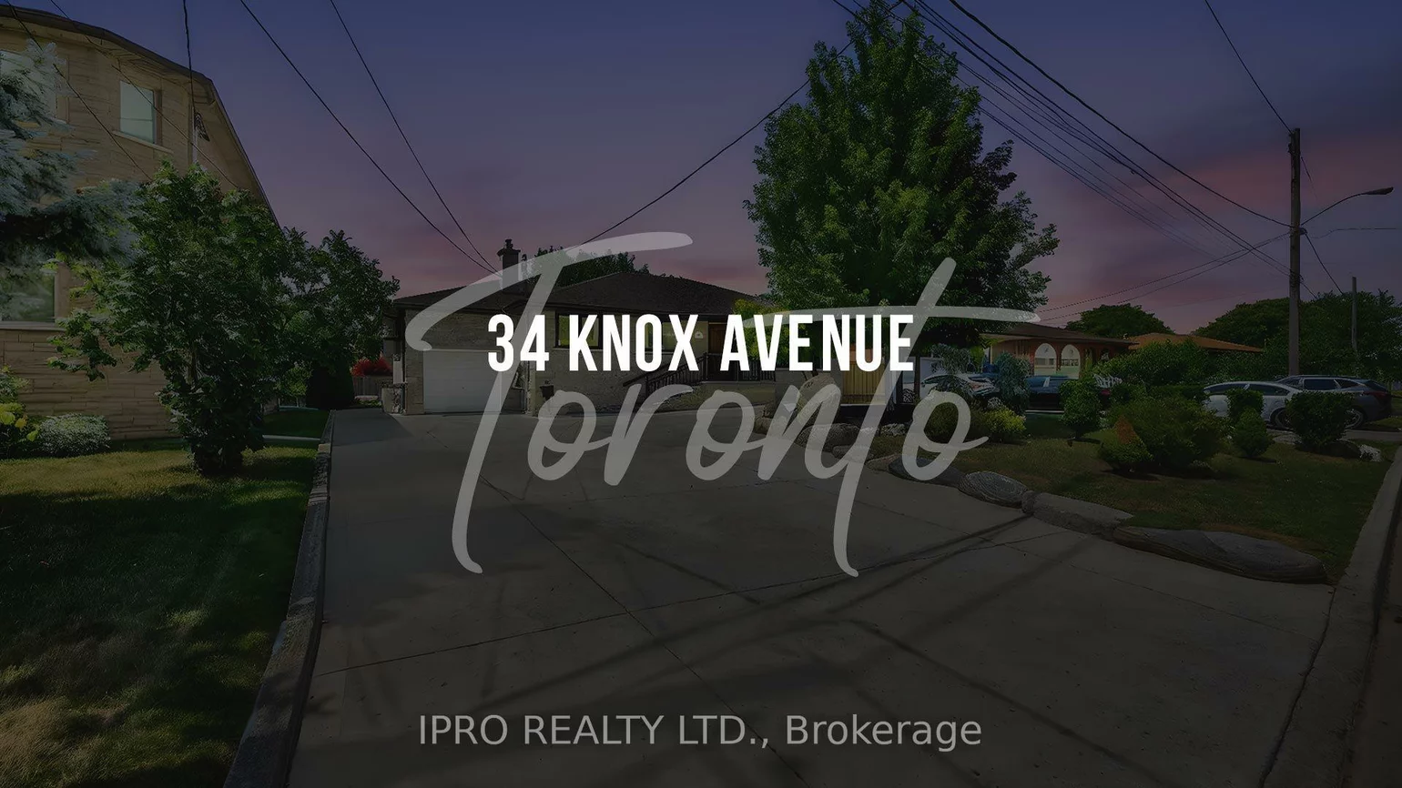 34, Knox, Humber Summit, Toronto