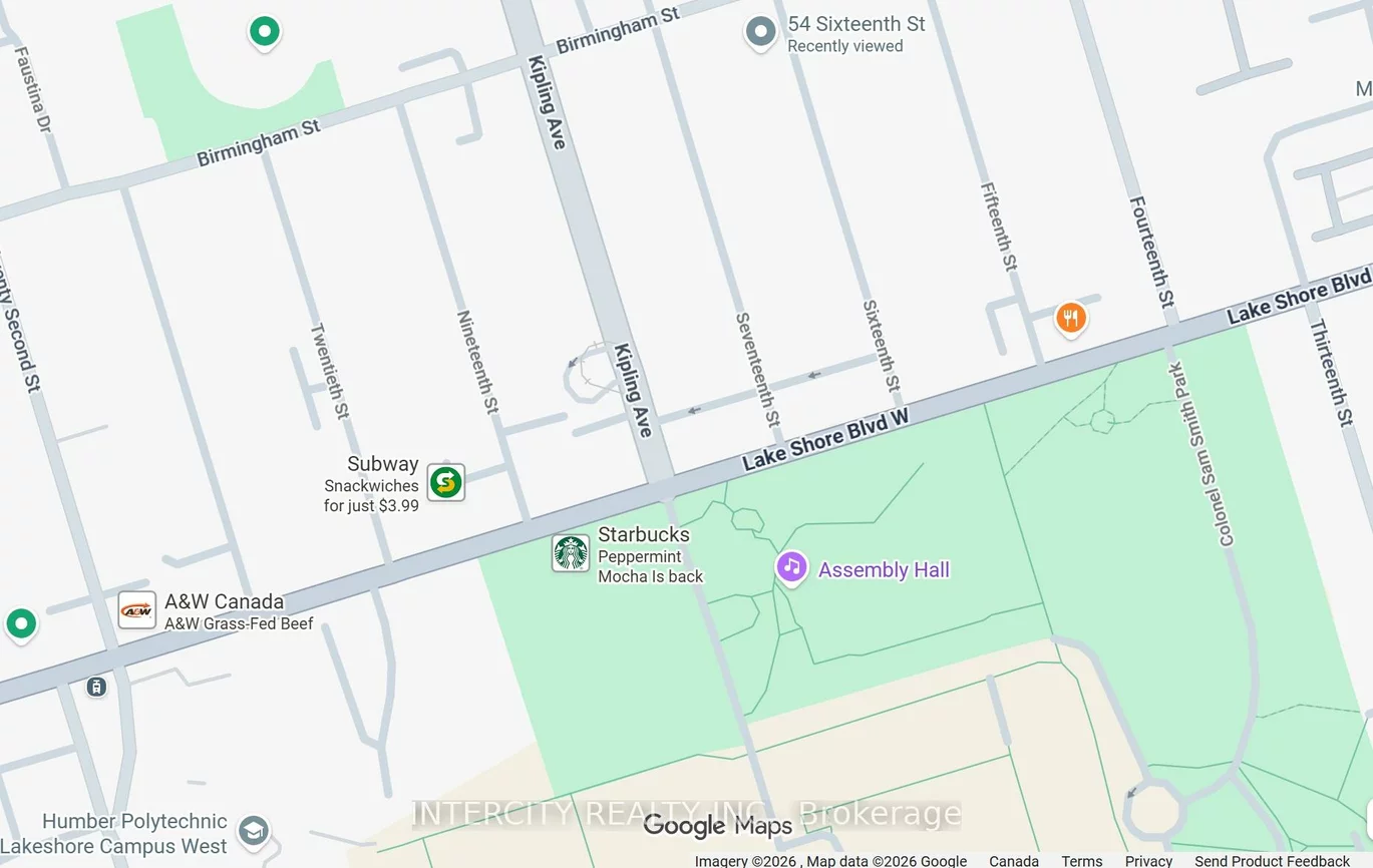 54, Sixteenth, New Toronto, Toronto