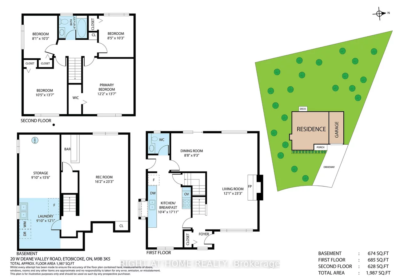 20, West Deane Valley, Eringate-Centennial-West Deane, Toronto