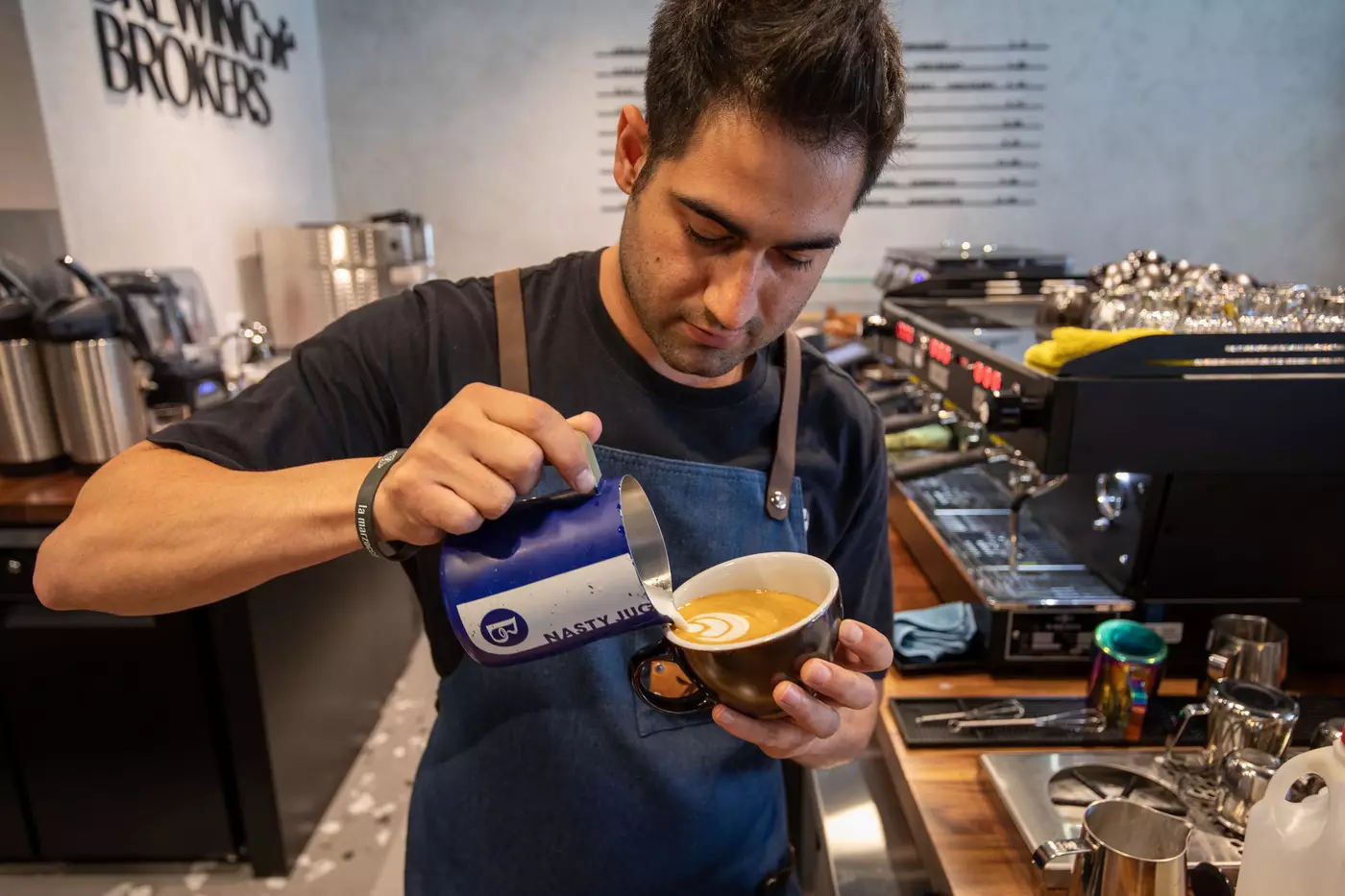 Brewing Brokers is a quirky new addition to Toronto's cafe and real estate scene