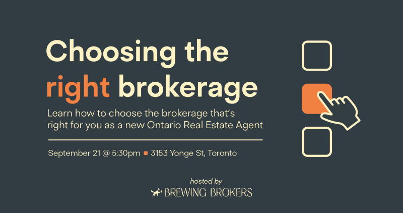 Choosing the Right Brokerage, September 21